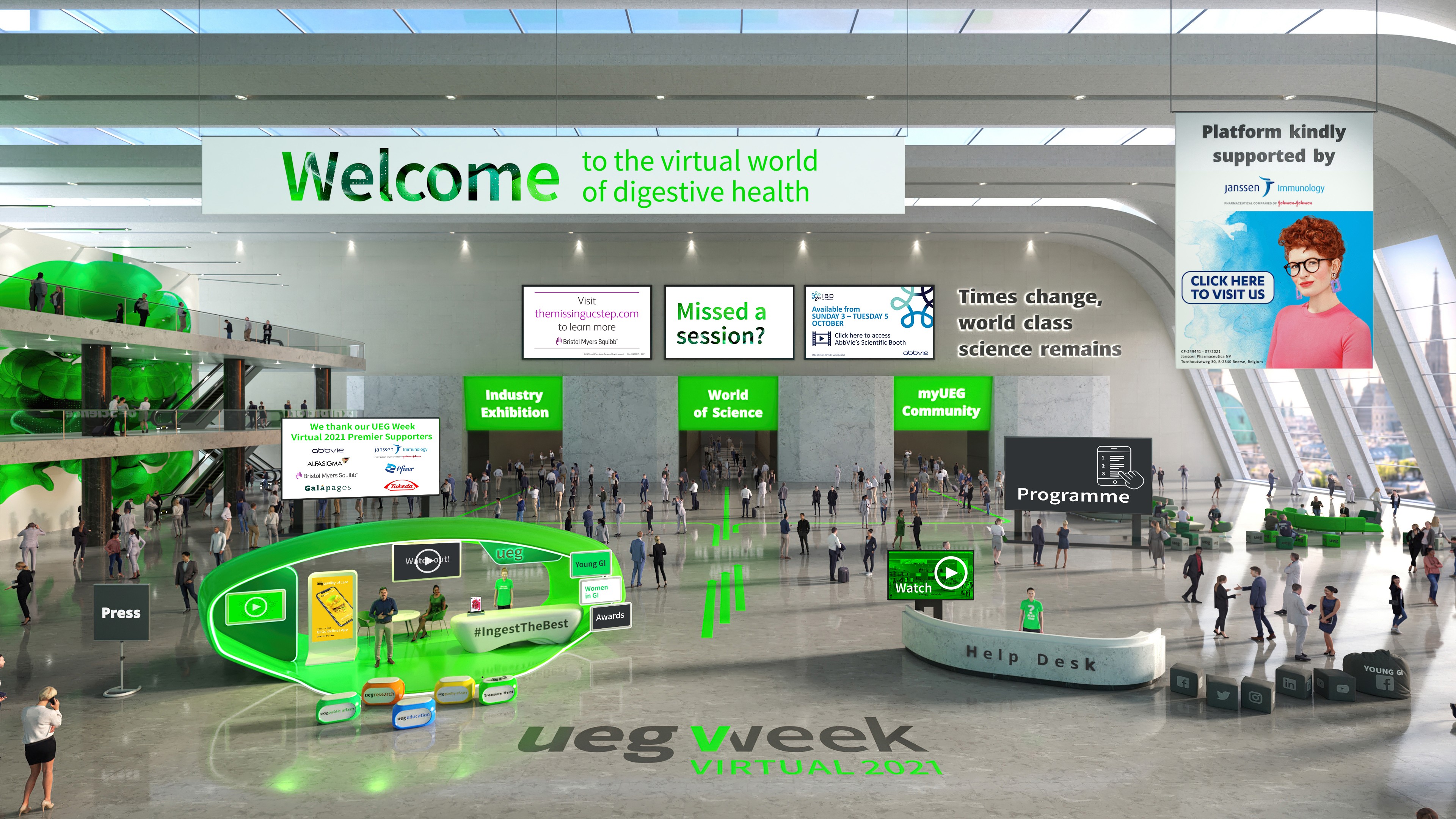 UEG Week Virtual Platform UEG United European Gastroenterology