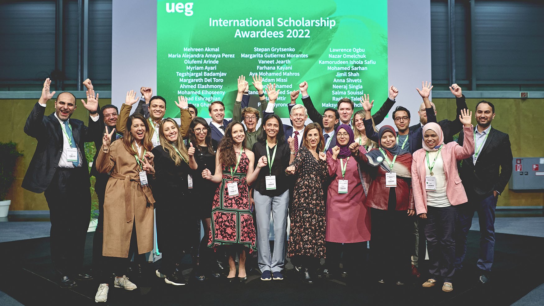 International Scholarship Awardees 2022