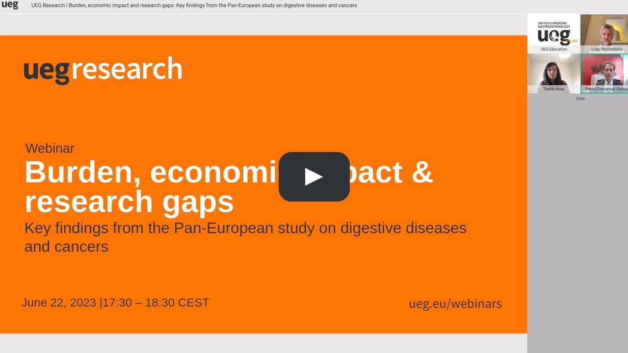 Key findings from the Pan-European study on digestive diseases and cancers
