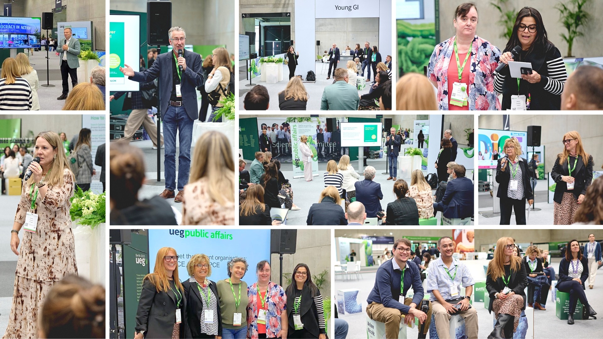 Patient sessions at UEG Week