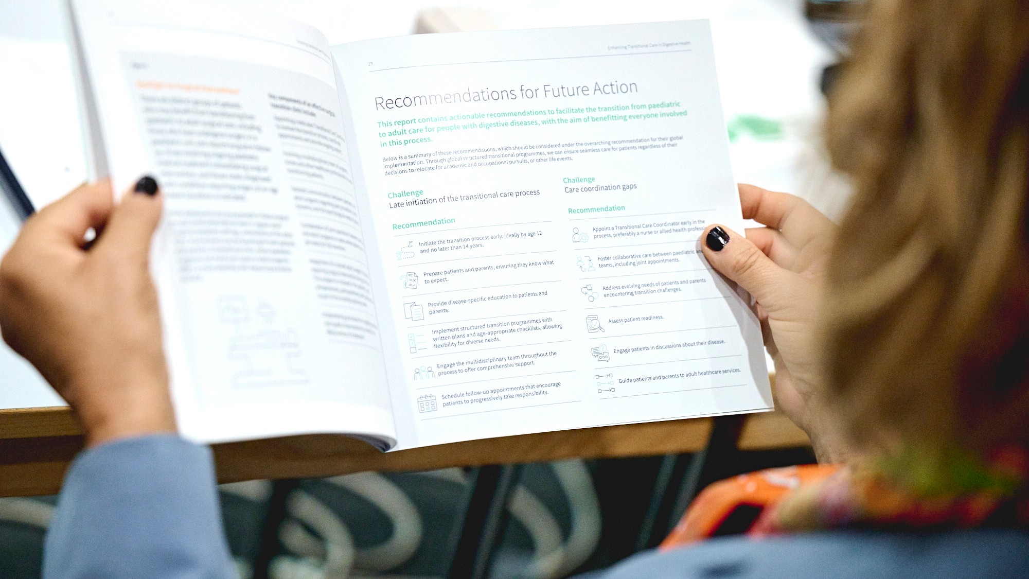 Transitional Care  Report in UEG Journal