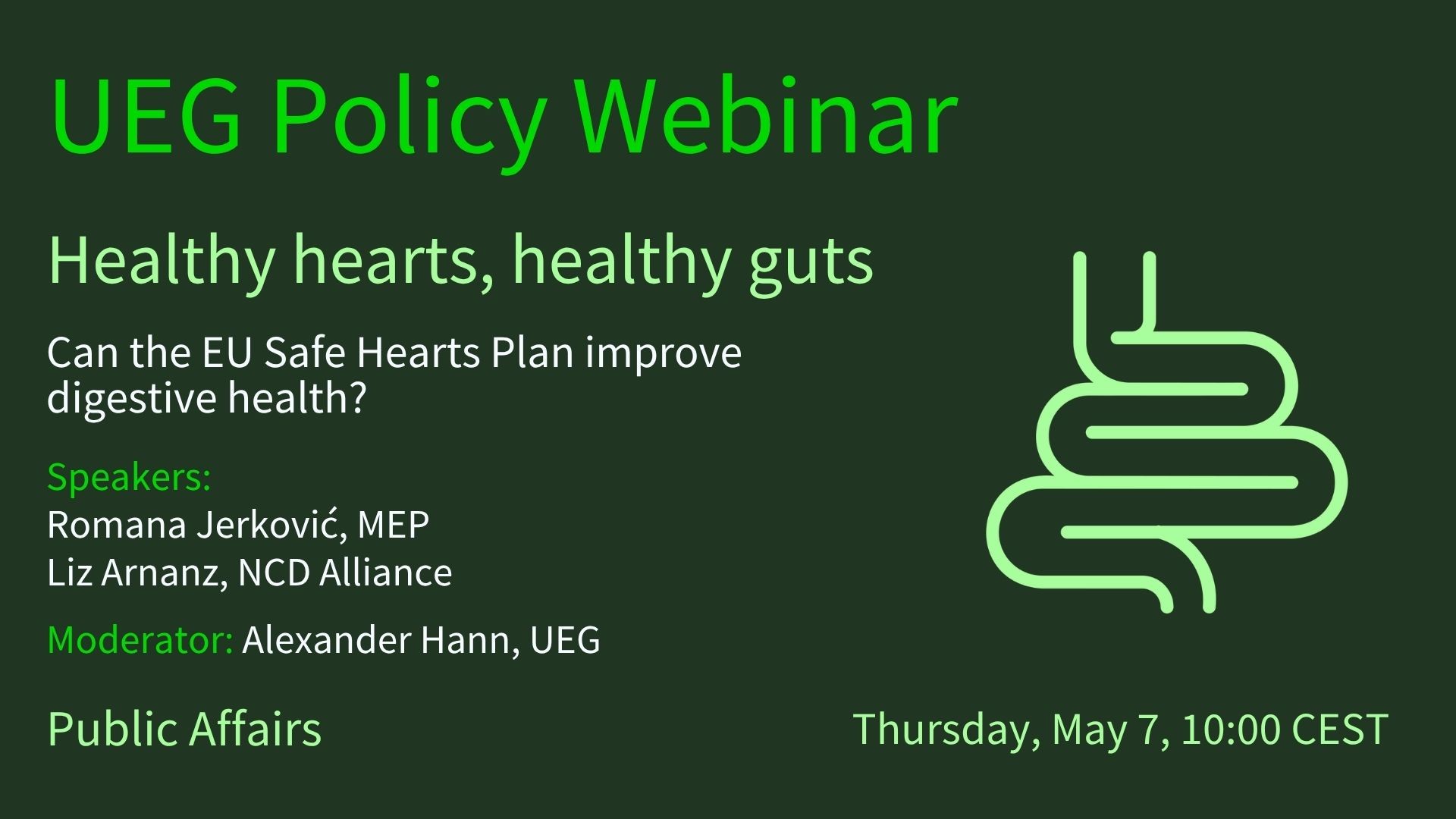 UEG Policy Webinar