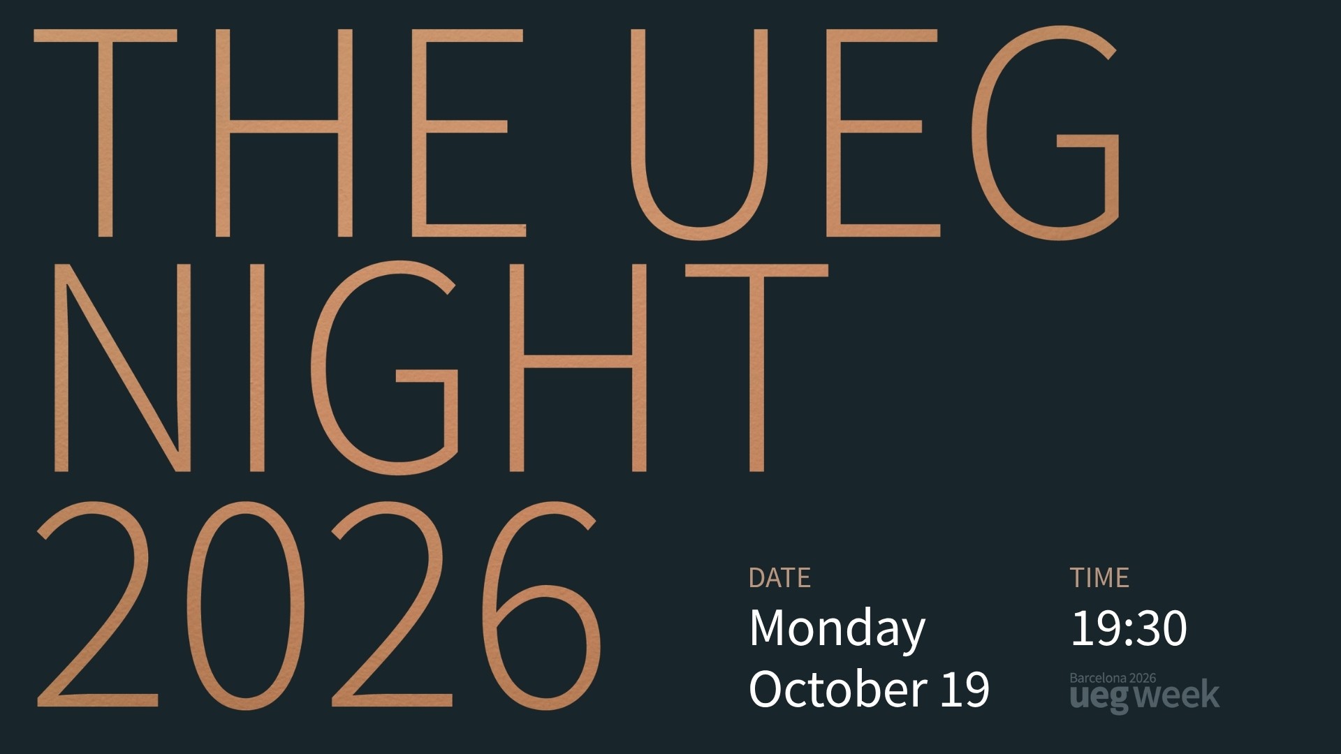 UEG Night