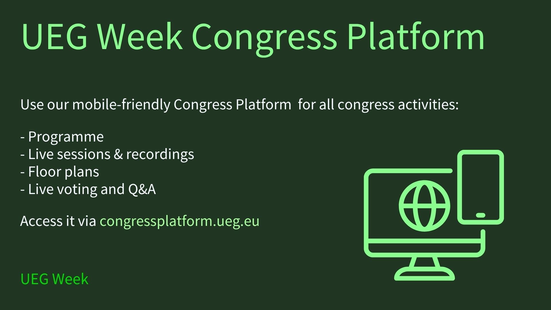 Congress Platform